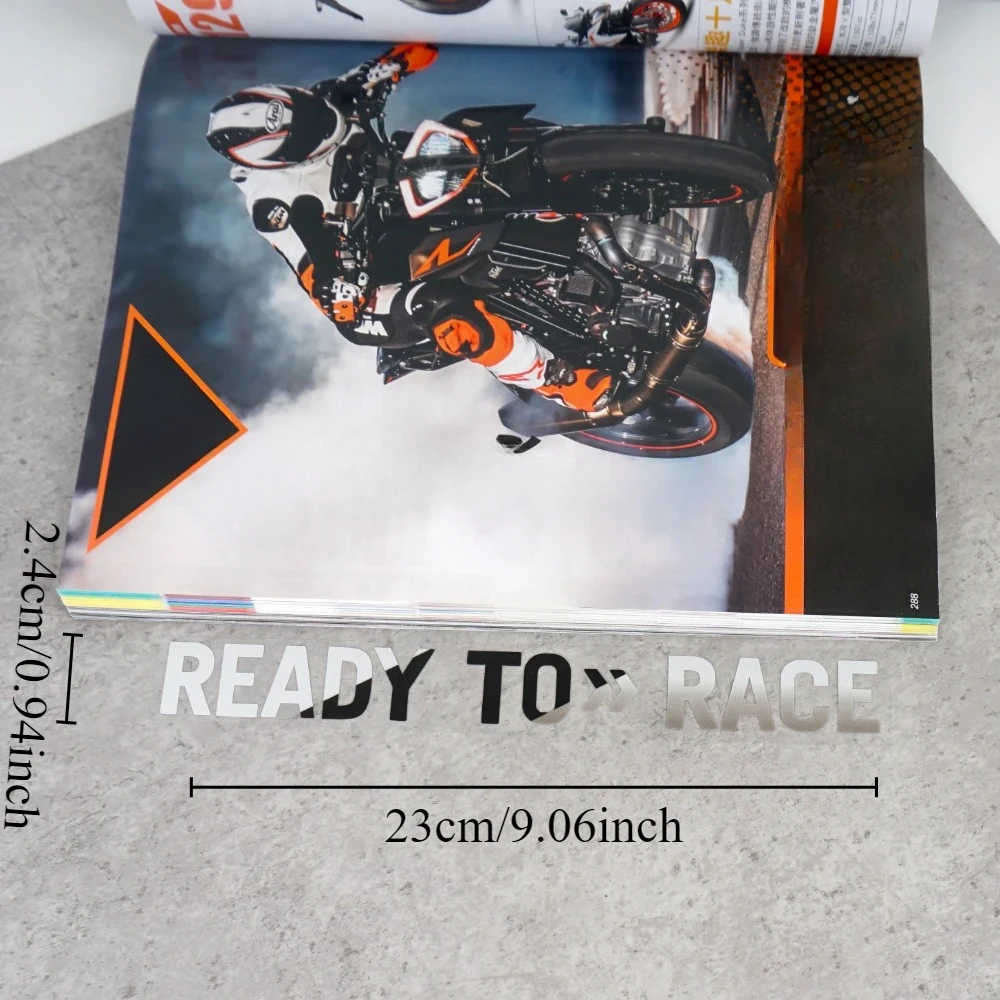 1 قطعة جاهزة للسباق دراجة نارية خوذة ملصقات دراجة نارية الشارات ل KTM سوبر مغامرة Duke RC 390 690 790 890 1090 1190 1290 R