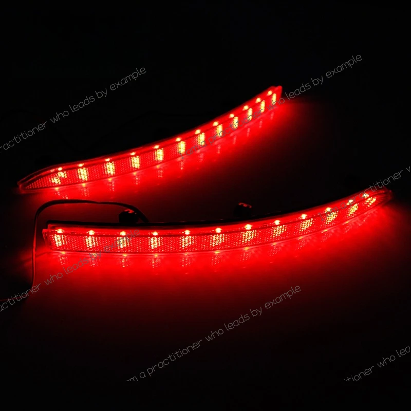 مناسبة لـ 09-16 مصباح شريط خلفي فولكس فاجن تيغوان، ضوء خلفي خاص لضوء فرامل السيارة