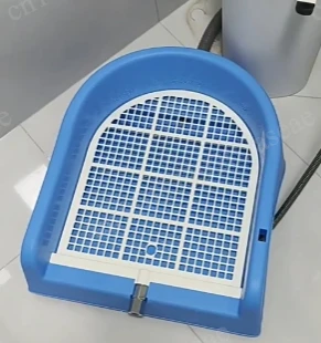 toilette-pour-chien-a-rincage-automatique-ecoulement-direct-vers-l'egout-bac-a-litiere-autonettoyant-pour-petits-chiens-chats-et-chiens-teddy-urinoir-et-plateau-de-toilette