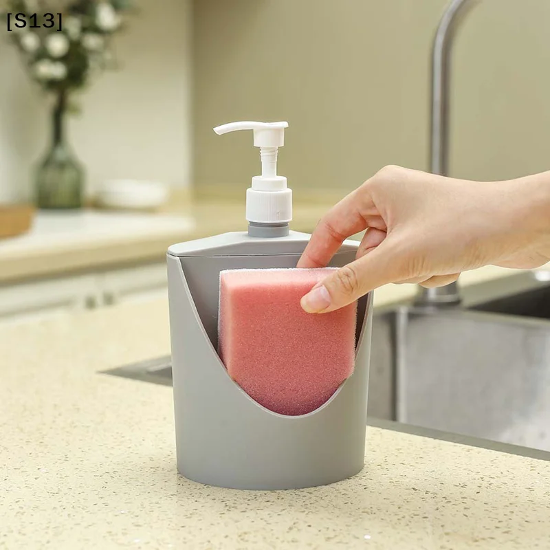 Portable Refillable Soap Dispenser, Empty Pump Bottle for Lotion Shampoo Shower Gel Travel Bathroom Use