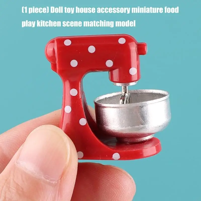 Realistic Wooden Mini Kitchen Set For Doll House Educational Play And Display Collection A2UB