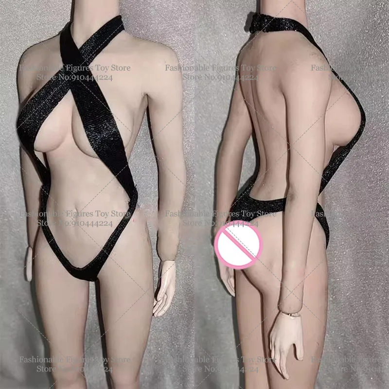 1/6 Vrouwen Soldaat Badpak Sexy Lingerie Bikini V-String Thong Katapult Een Stuk Ondergoed Voor 12 "Action Figure body