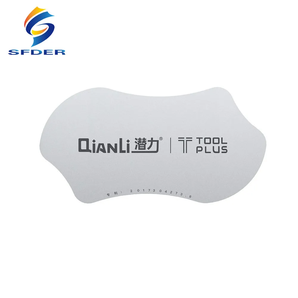 Qianli telefono cellulare 0.1mm schermo LCD in acciaio inossidabile Spudger apertura leva strumenti per carte telefono flessibile Ultra sottile