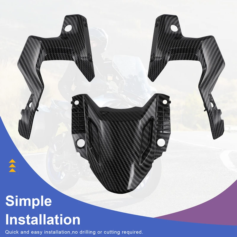 Motorcycle Front Headlight Fairing Bracket Front Panel Fairing Cover For Yamaha FZ-07 MT-07 FZ07 MT07 2018 2019 2020