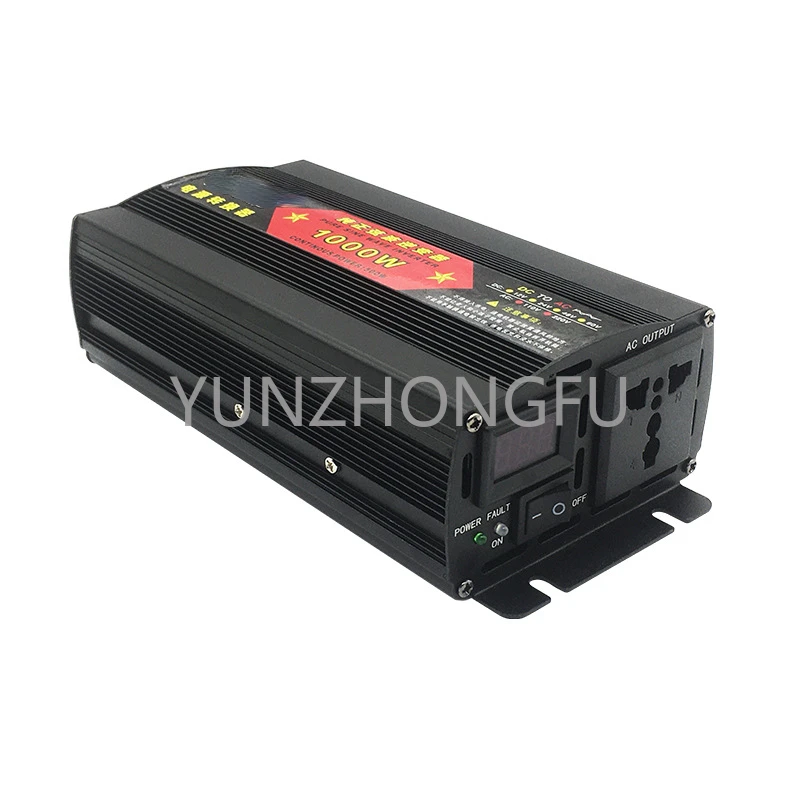 On-board inverter pure sine wave finished machine 220V outdoor photovoltaic stall household construction site