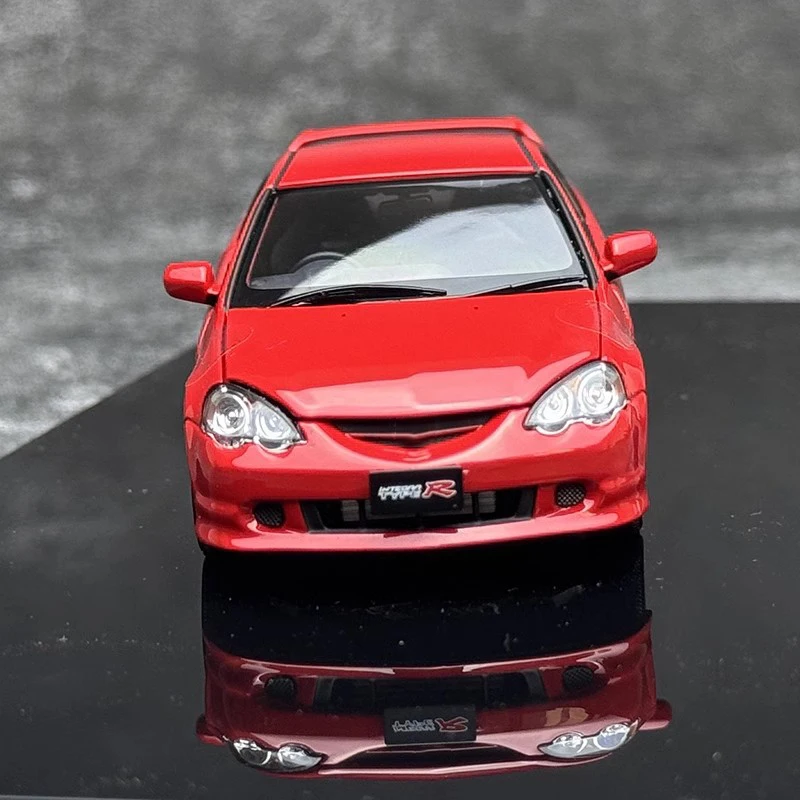 LCD 1:43 grid Integra (DC5) TYPE R simulation alloy fully open car model ornament