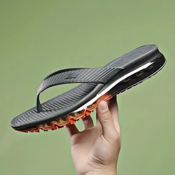 AIR High Quality Men Women Flip Flops Outdoor Indoor Slippers Soft Sole Men Beach Sandals Non-slip Bathroom Home Men Flip Flops