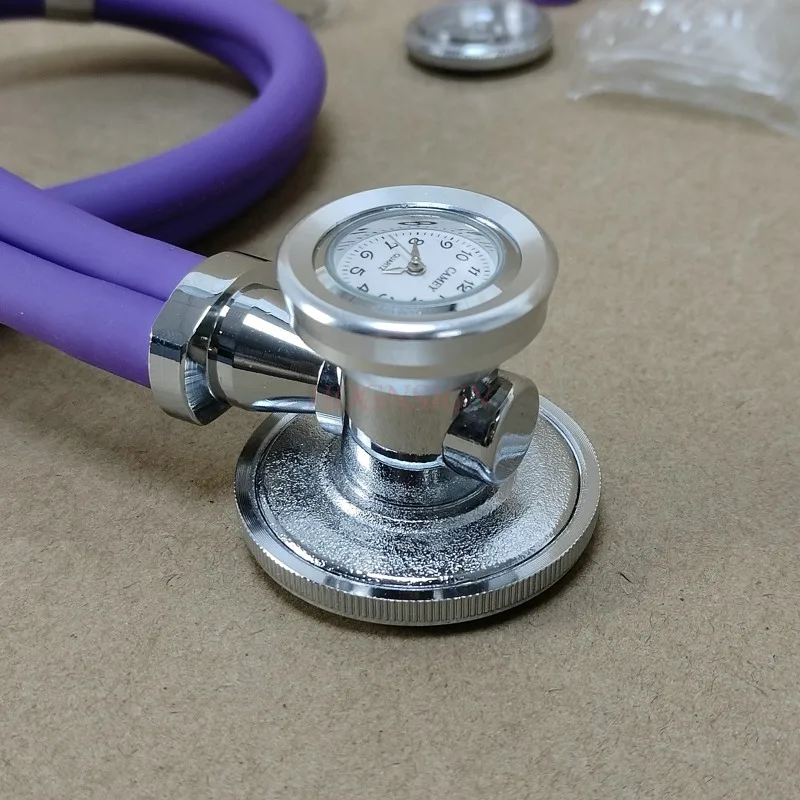 doctor medical stethoscopes with Stethoscope Clock Heart Child Adult Professional Doctor Use Multi Purpose stetoscope