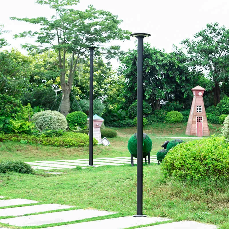 Solar Lawn Lights Outdoor Waterproof Lamp Home Outdoor Garden Villa Landscape Courtyard Lighting Street High Pole Road Lamp