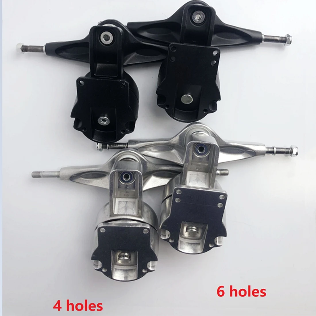 Adaptateur de camions de planche à roulettes pour Meraki Surf Skate, 6 trous de base, 6.25 pouces, 1