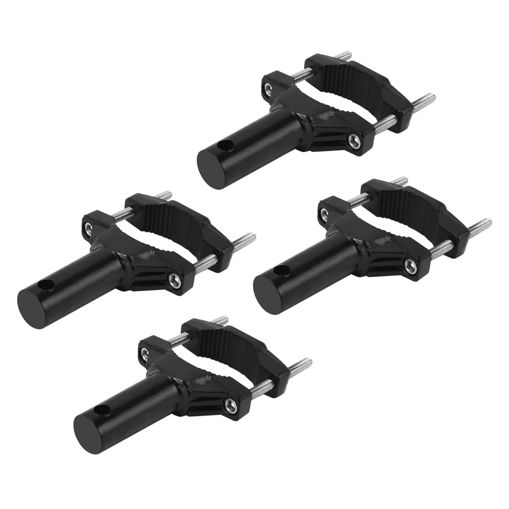 

Simple 4Pcs Universal Mount Bracket For Motorcycle Bumper Headlight Stand Spotlight Extension Pole Frame Support Bracket