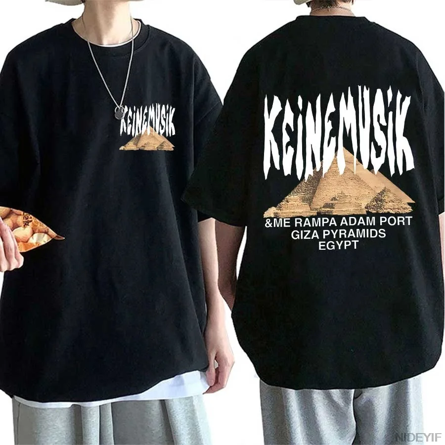 

Summer Keinemusik X Pacha T Shirt Men Women Fashion Street Cotton Short Sleeve Tee Men Hip Hop Tops Clothes Sportwear P5