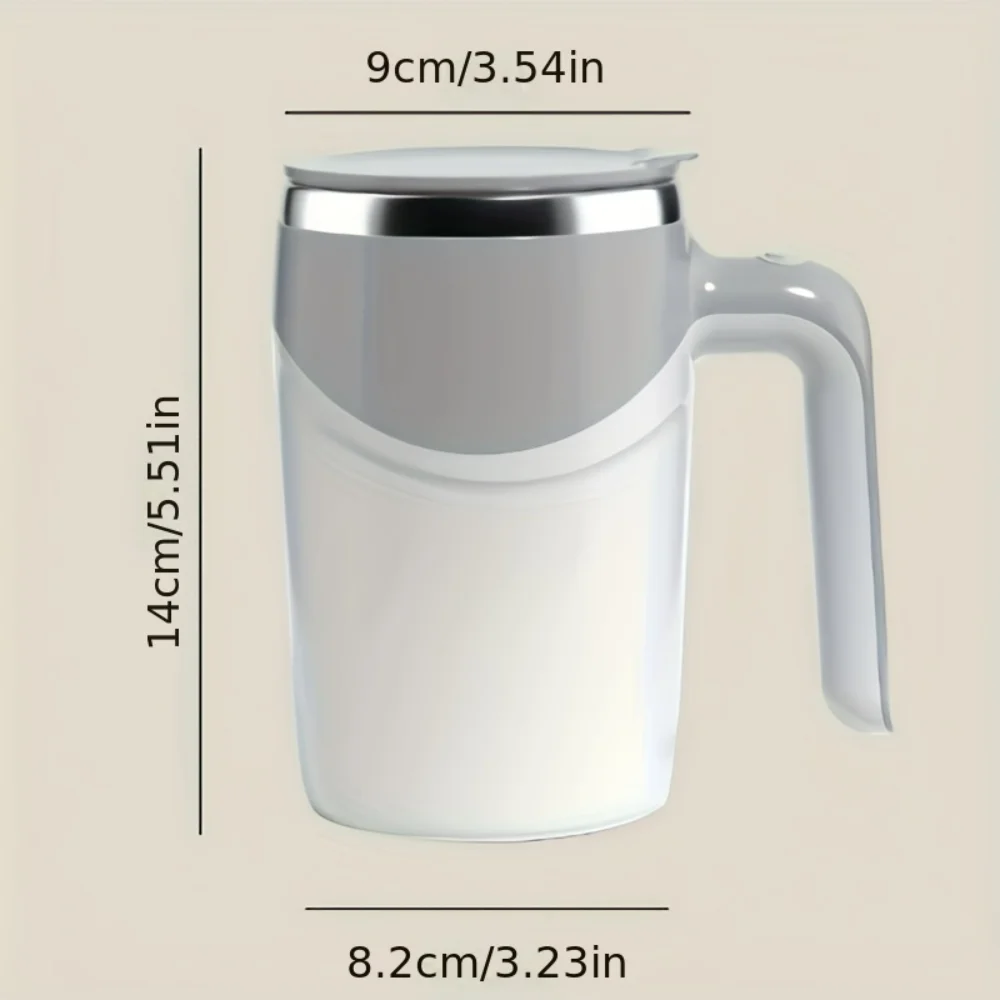 

Smart Self-Stirring Mug - Stainless Steel Coffee Mixer Cup For Perfect Temperature Every Time!