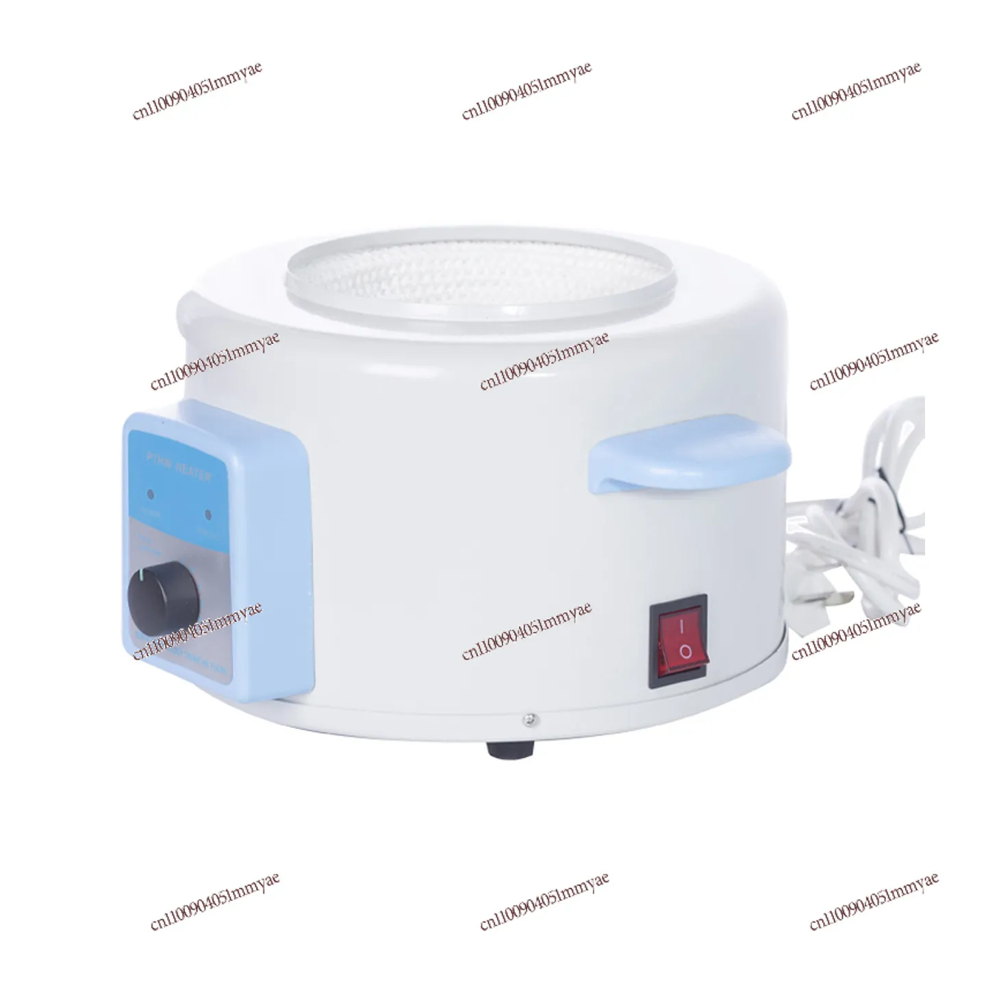 The electric heating jacket laboratory round bottom flask heater has a constant temperature display