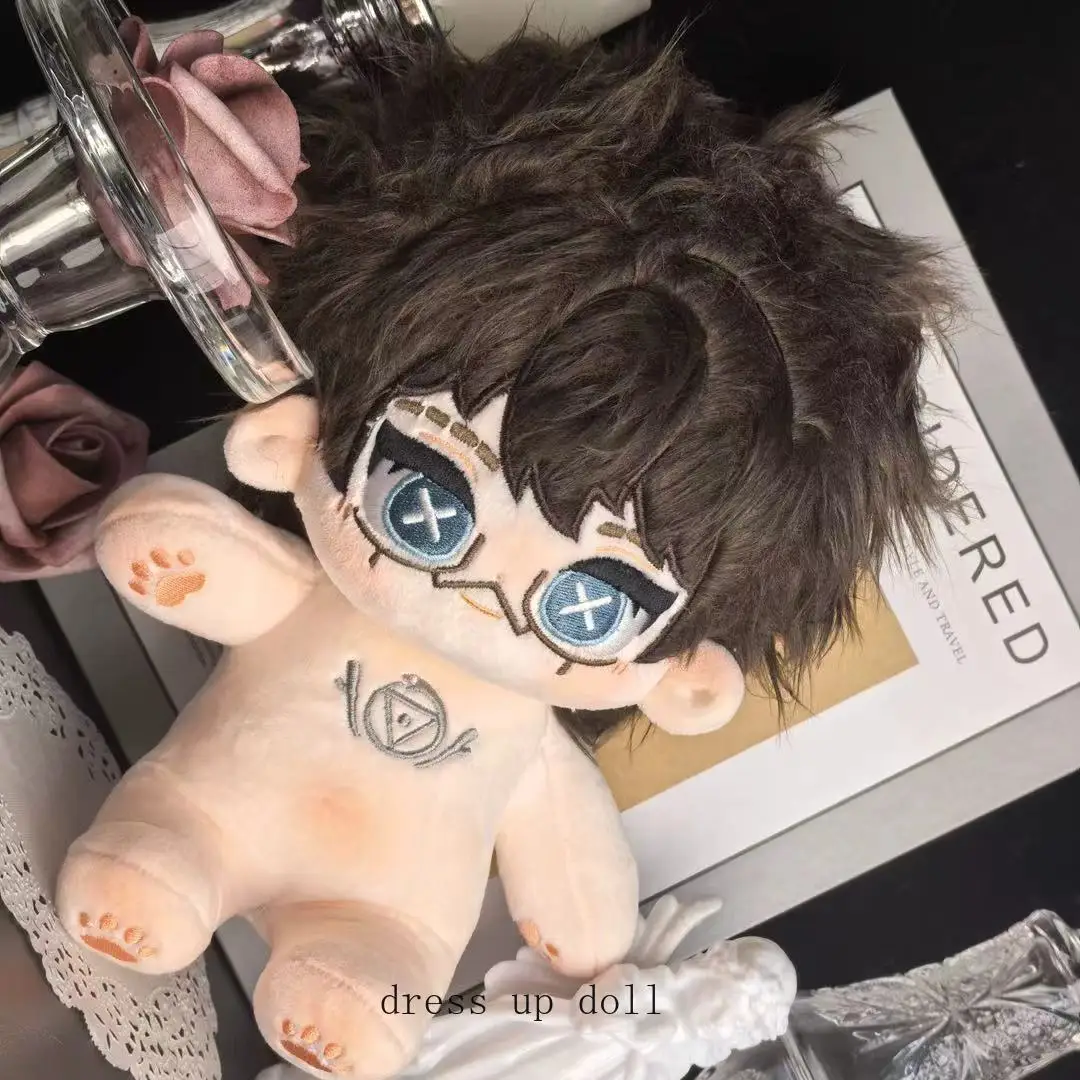 

Anime Identity Ⅴ Seer Eli Clark Original Skin 20cm Q Version Cotton Doll Plushie Cosplay Handsome Dress Up Plush Stuffed Toys