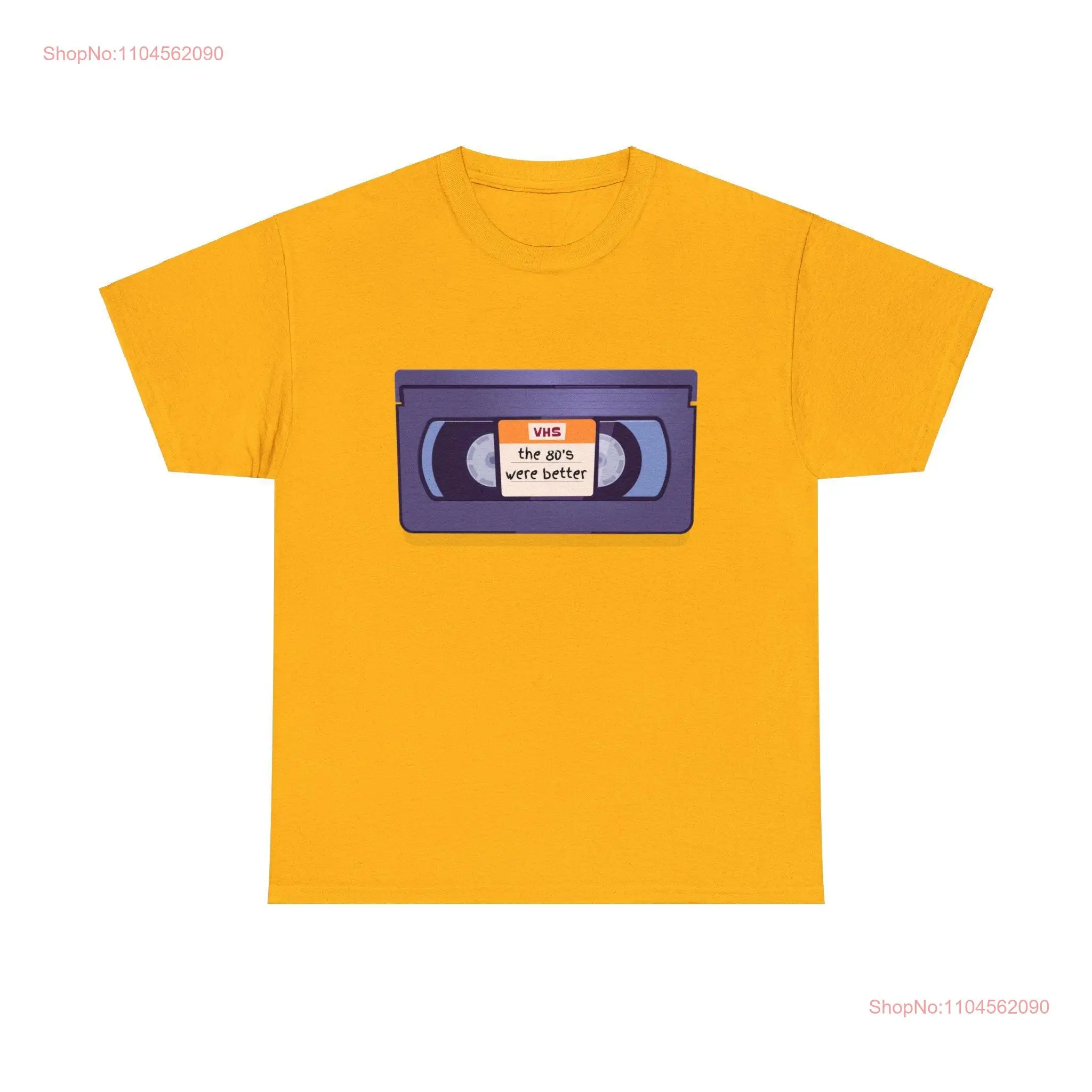 

Футболка VHS VCR The 80's Were Better Смешные длинные или короткие рукава