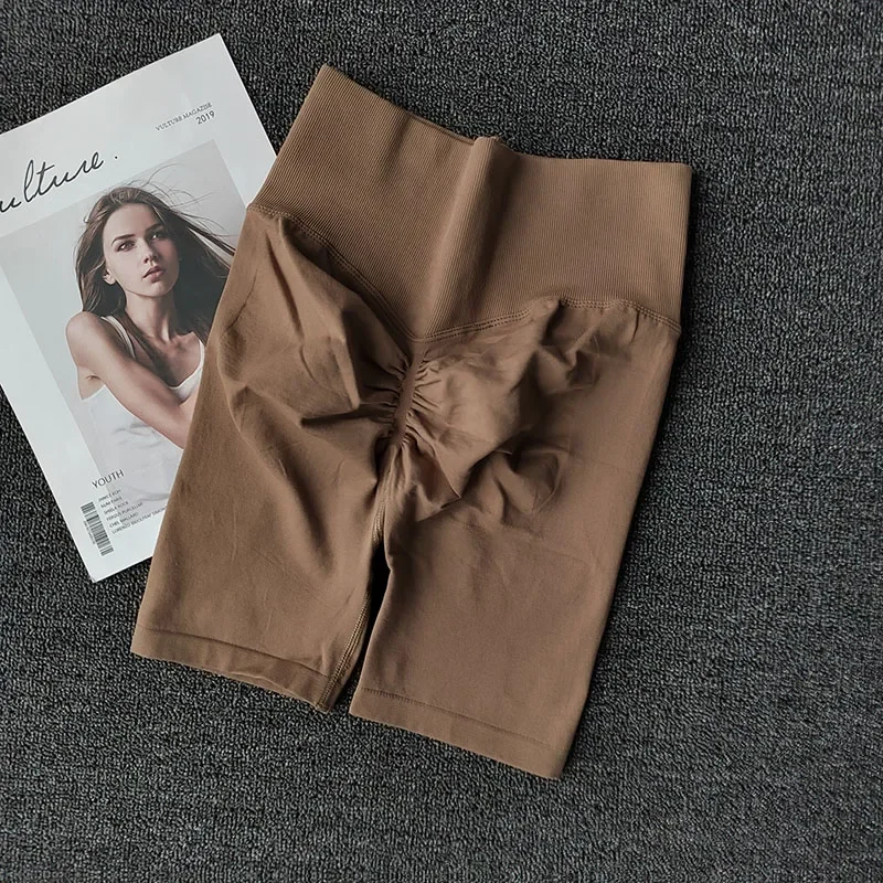 الصيف سلس اليوغا السراويل عالية الخصر تجريب السراويل النساء مثير الغنيمة البطن التحكم الصالة الرياضية طماق تنفس تشغيل السراويل