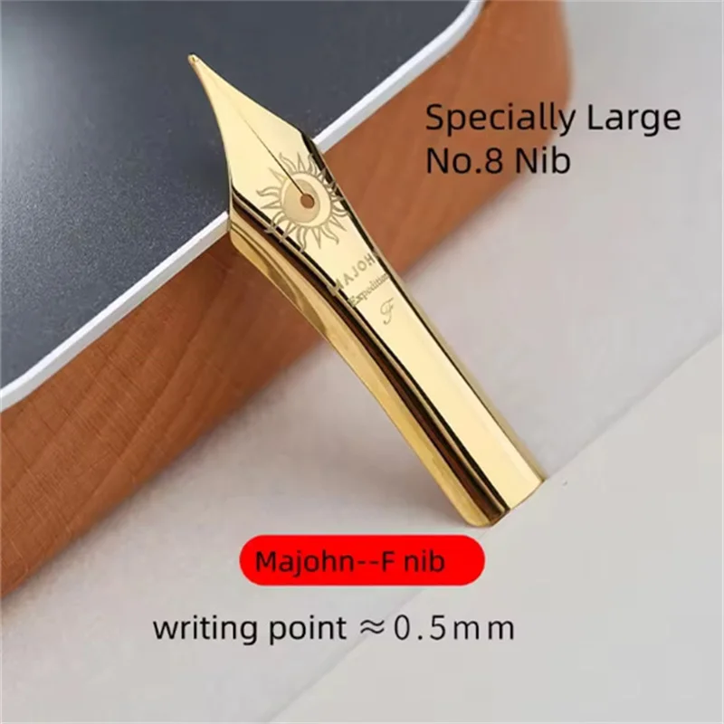 MaJohn Moonman P140 Fountain Pens Copper Piston Ink Absorption NO