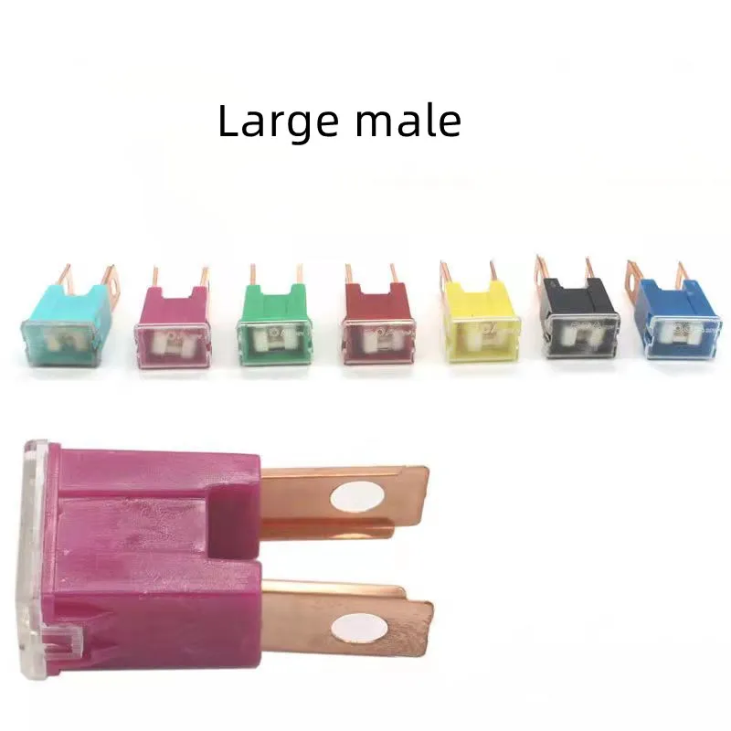 1PCS Automotive Car Truck Van Square Fuse 32V DC Long Foot Men and women Fuse 20A 30A 40A 50A 60A 70A 80A 90A 100A 120A