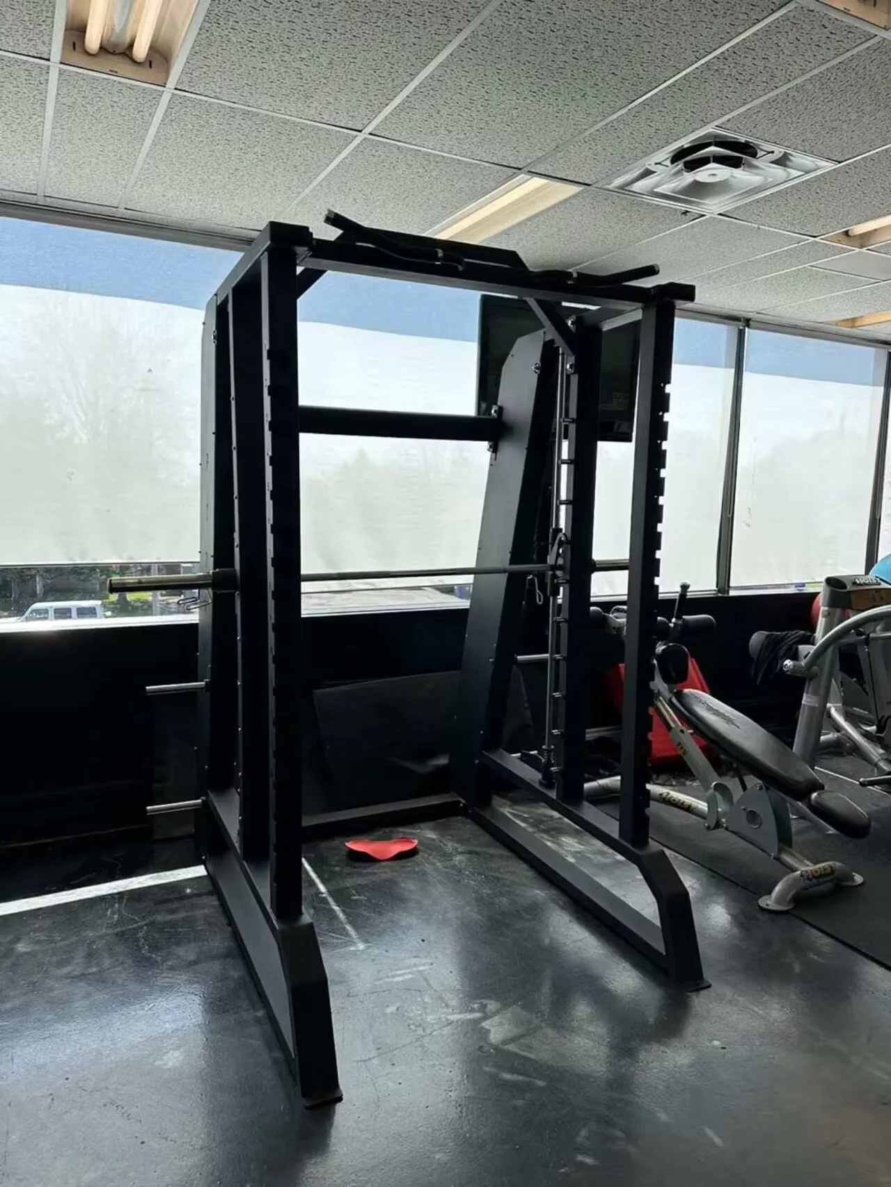 YG-1069  YG Fitness gym cage Smith machine gym power rack smith machine squat rack