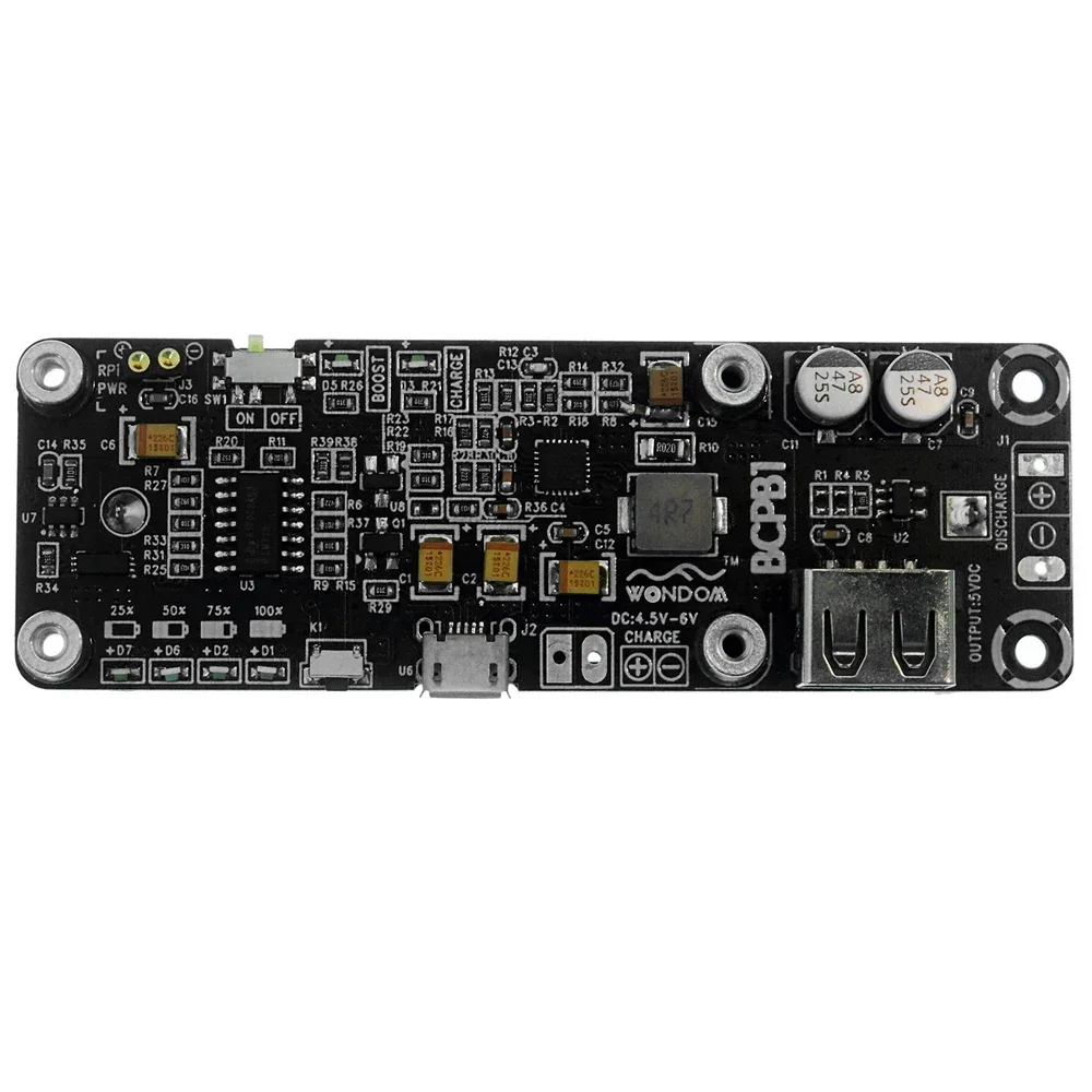 Lusya 26650 Raspberry Pi แบตเตอรี่5V 2A UPS ขนาดใหญ่แบตเตอรี่ลิเธียมความจุขยาย Power Bank Board