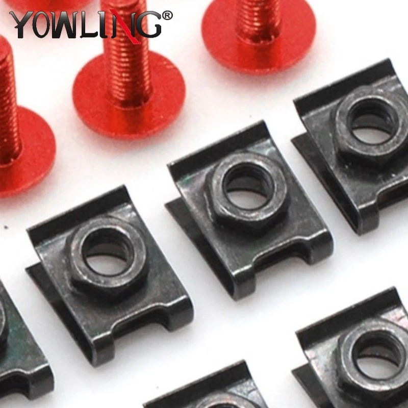 دراجة نارية الألومنيوم هدية البراغي سباير السحابة كليب مسامير الجوز ل VOGE 525R 250RR 300RR 300AC 500AC 650DS 250 300 RR 500 التيار المتناوب #1