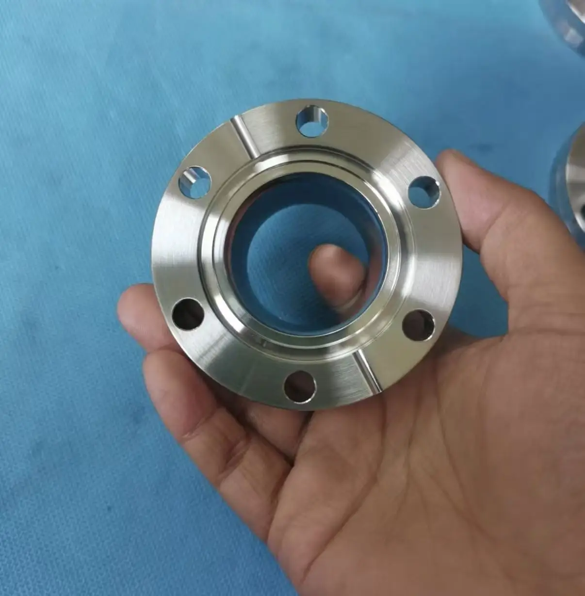 CF-KF tapered reducer joint, vacuum regulator flange joint, pipe joint, made of 304 stainless steel.