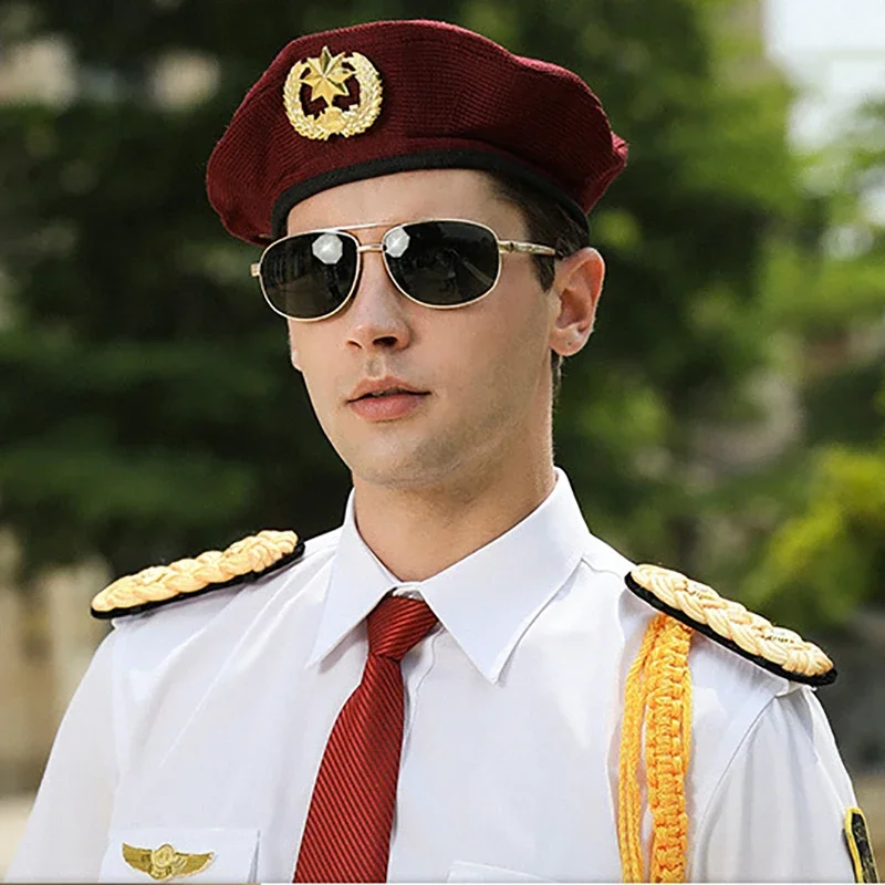 

High Quality New Black Security Hat Breathable Men Women Berets Summer Training Mesh Cap
