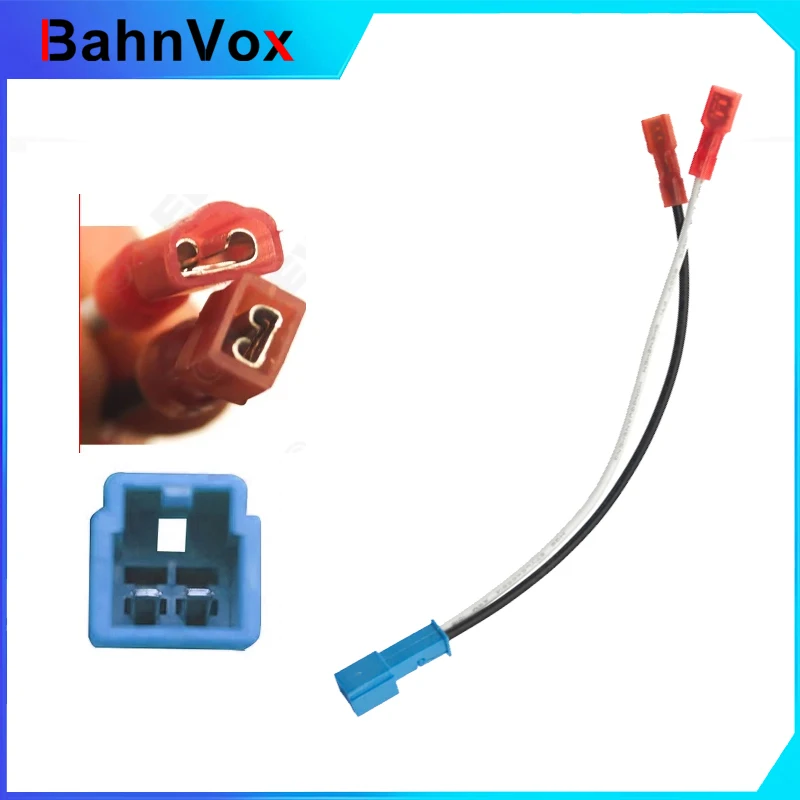 Bahnvox 2pcs Car Speaker Wire Harness Adapter Connection Plug Cable Connector for BMW 3Series E90 E91 E92 E93 F30 F31 F34 325 Ca