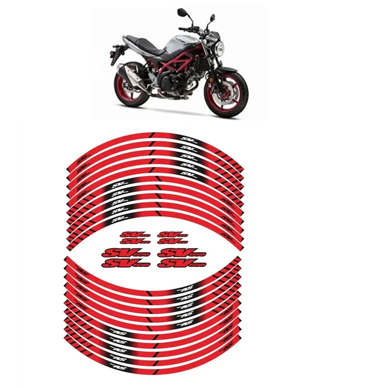 

Запчасти для мотоциклов SUZUKI SV650, контурное колесо декоративная переводная наклейка-3
