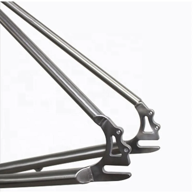 Customized Titanium road bike frame 34-pipe belt drive cycling accessories Bicycle parts