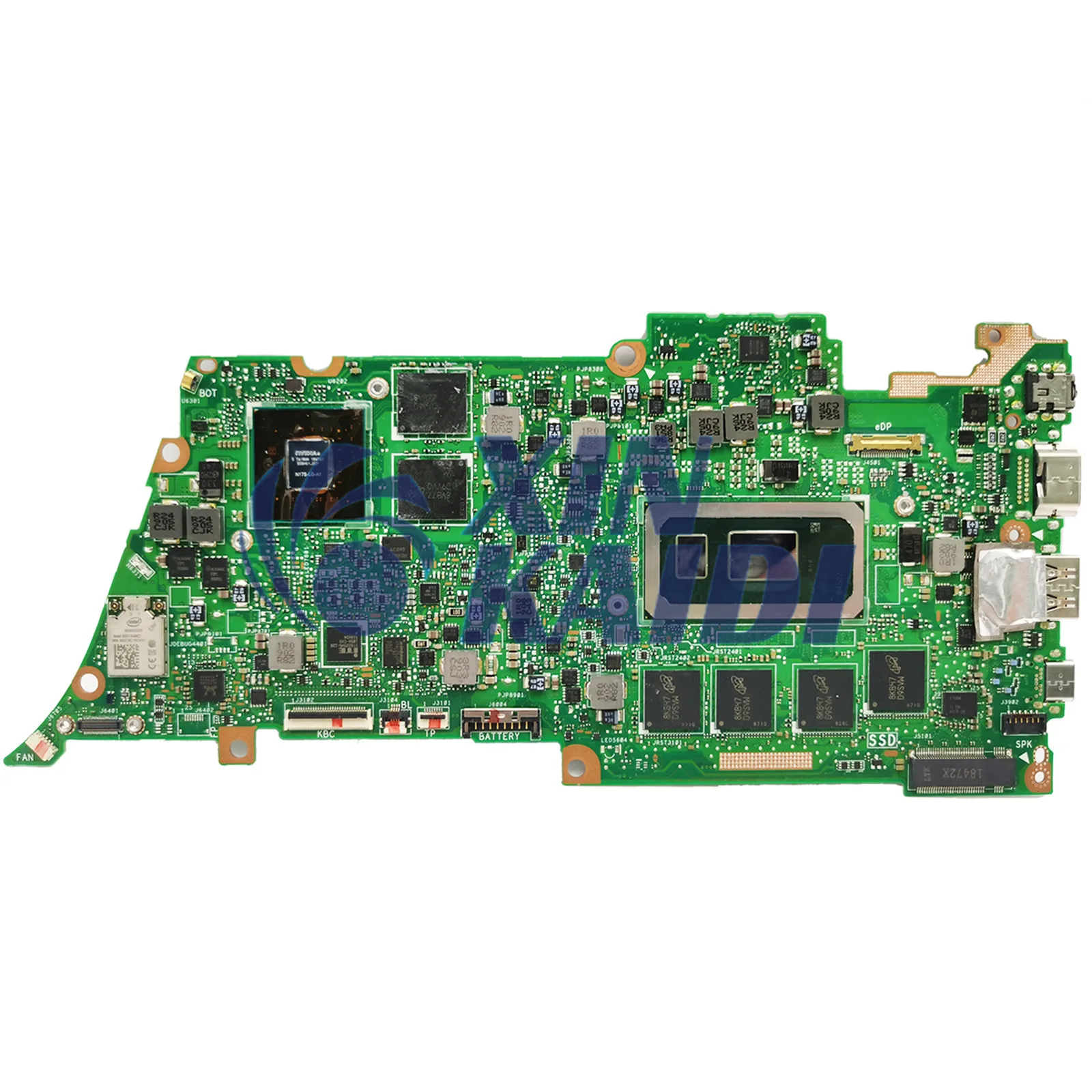 Computer Mainboard For ASUS ZenBook 13 UX433FN UX433FA U4300F Laptop Mother board I3 I5 I7 8th Gen CPU 8G 16G RAM MX150 UMA