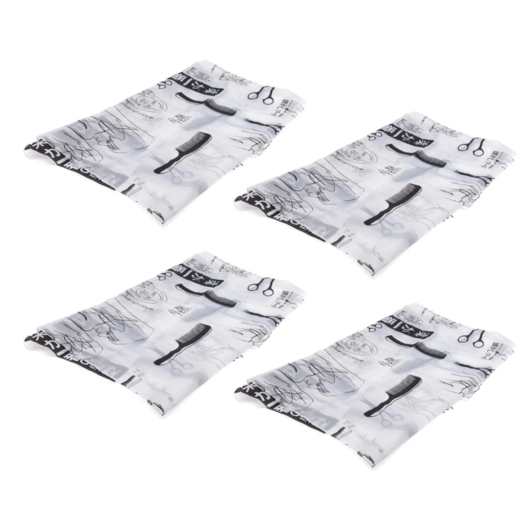 

【SIMPLE】4X Adult Salon Barber Gown Cape Hairdressing Hairdresser Hair Cutting Cloth Black