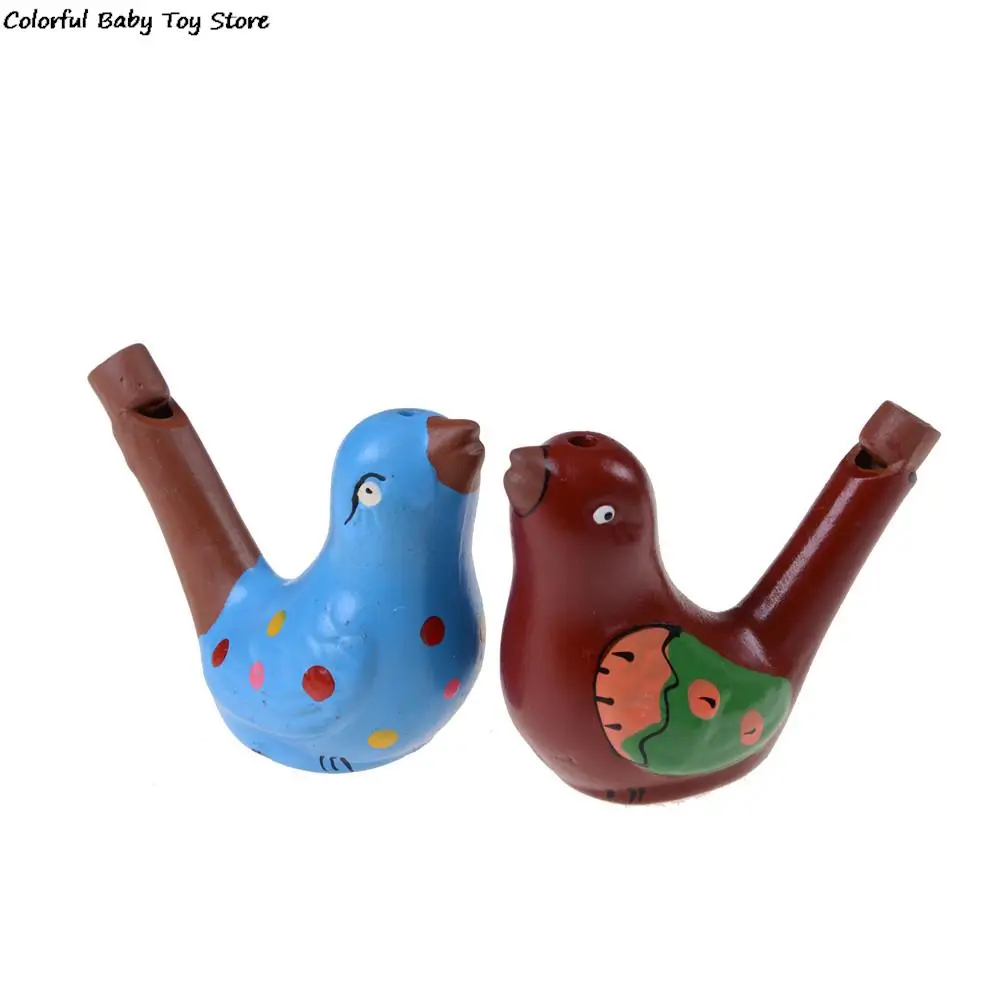 Instrumento Musical de dibujo de aves de agua, silbato de baño, Juguete Musical para chico, aprendizaje temprano, juguete educativo para niños, 1 ud.