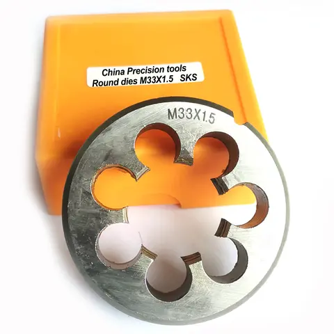 Rosca métrica direita morre parafuso de rosca fina redonda ferramentas de corte m31 m32 m33 m34 m35 m36 m37 m38 m39 m10 m41 m42 m43 m44 m45