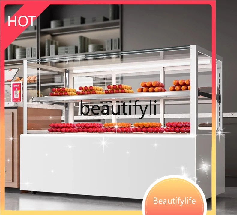 

C6239 Витрина коммерческая, холодильные десерты, шкаф с воздушным охлаждением, морозильная камера для хранения свежести