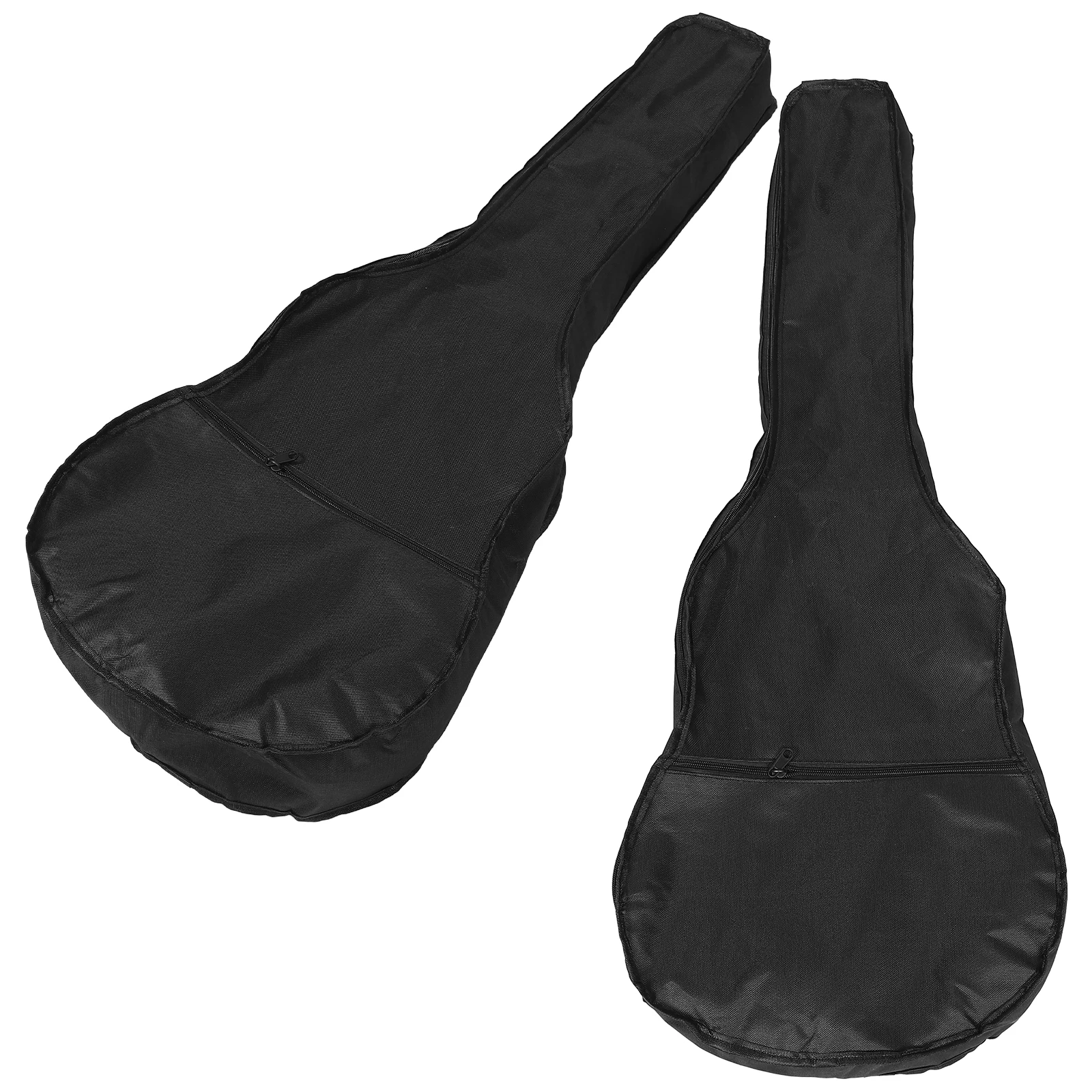 

2 Pcs Guitar Bag Electric Cases High Capacity Base Carrying Oxford Cloth Bags Acoustic