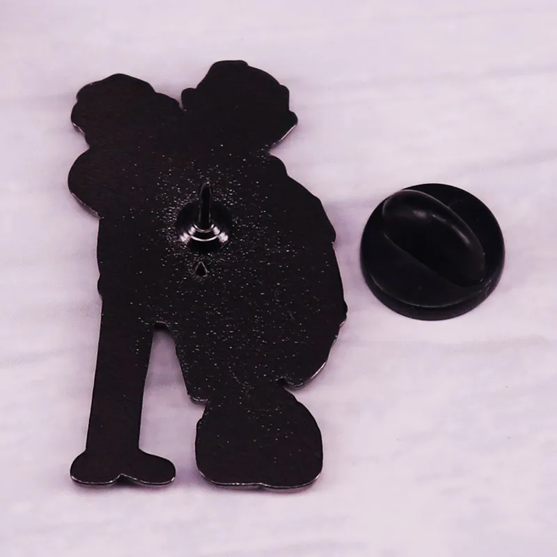 Onnnward Badge Cartoon Fantasy Movie Character Blue Elf Brothers Enamel Pin Brooches Gift Backpack Decoration Jewelry