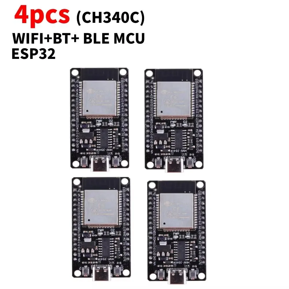 NONE ESP32 32D-Entwicklungsboard TYPE-C Micro USB WiFi + Bluetooth Extrem geringer Stromverbrauch SPI Flash 32 Mbit Wireless-Modul 8