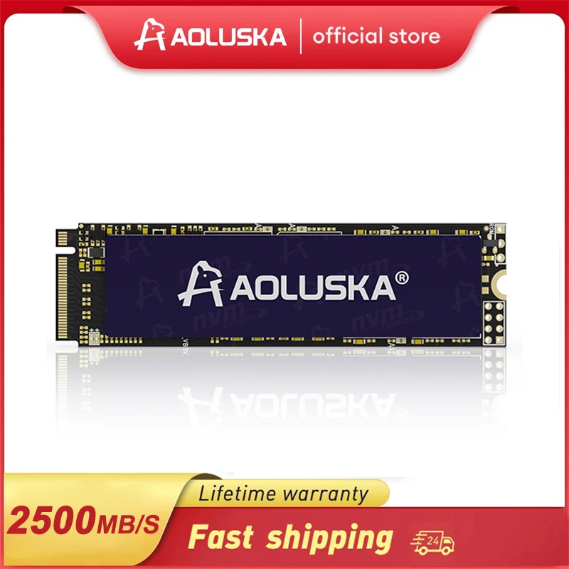 

AOLUSKA M2 NVMe SSD 1TB 128GB 256GB 512GB Solid State Drive 1 TB HD M 2 2280 PCIe 3.0*4 internal Hard Disk For PC Laptop Desktop