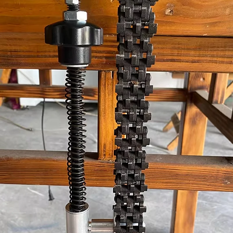 Multifunctional Chain Sharpening Machine, Square Hole Grinding Machine, Chain Grinding and Alignment, Adjustable Angle