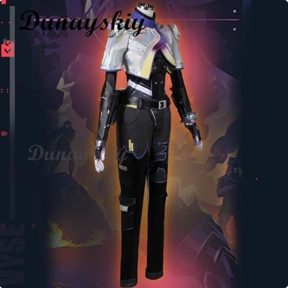 Game New Valorant Cosplay Vyse Cosplay Men Women Valorant Disguise Costume Adult Men Halloween Roleplay Fantasia Suits