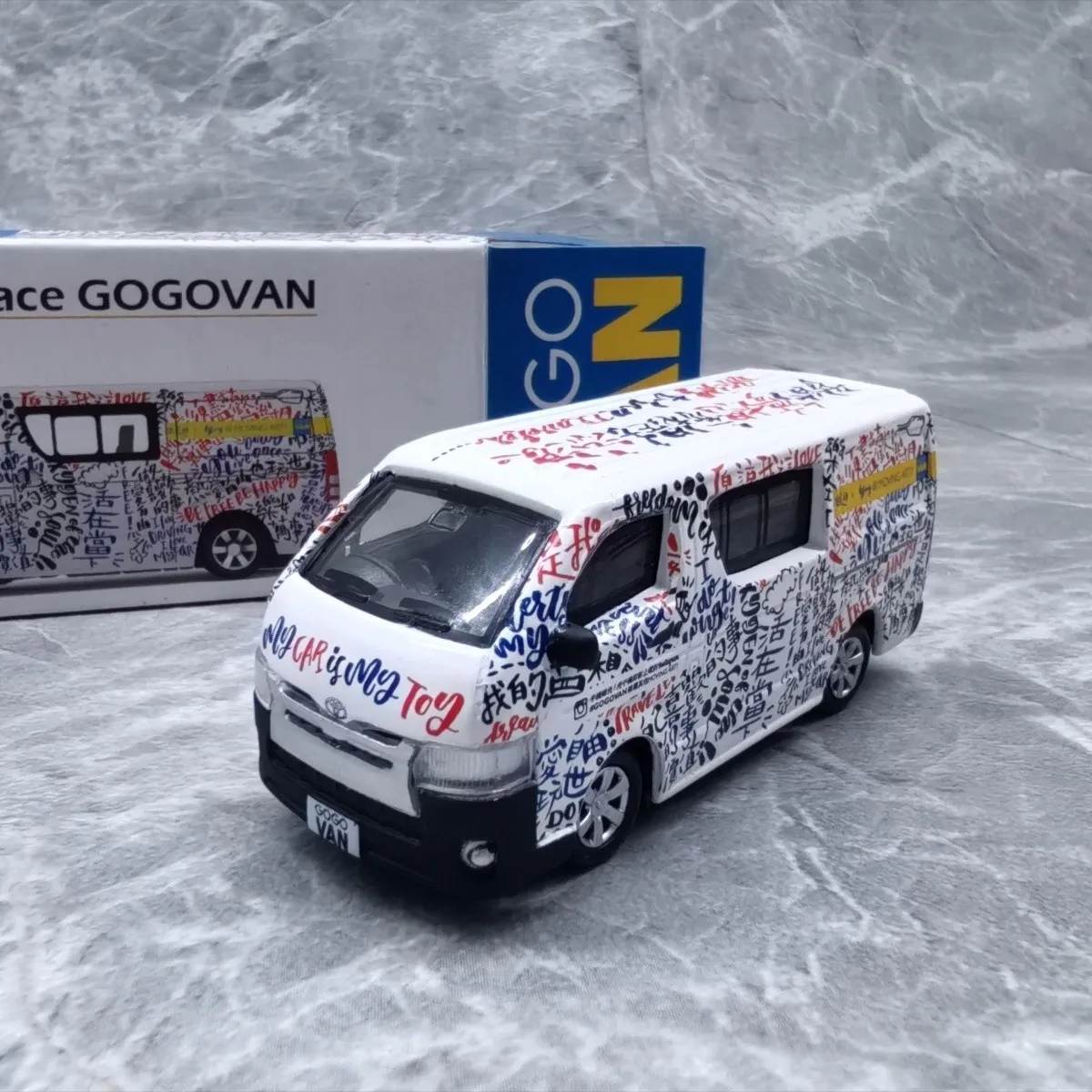 Tiny Micro 13 Gogovan Toyota Toyota Hiace Express Van Hiace Model Car