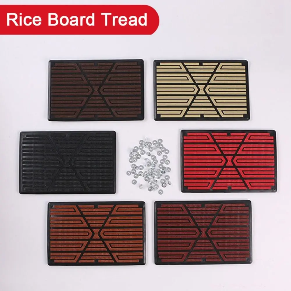 

Модный автомобильный коврик для ног из ПВХ, 23x15 см, нескользящий коврик для пятки, универсальный коврик с нашивками, коврик для салона автомобиля