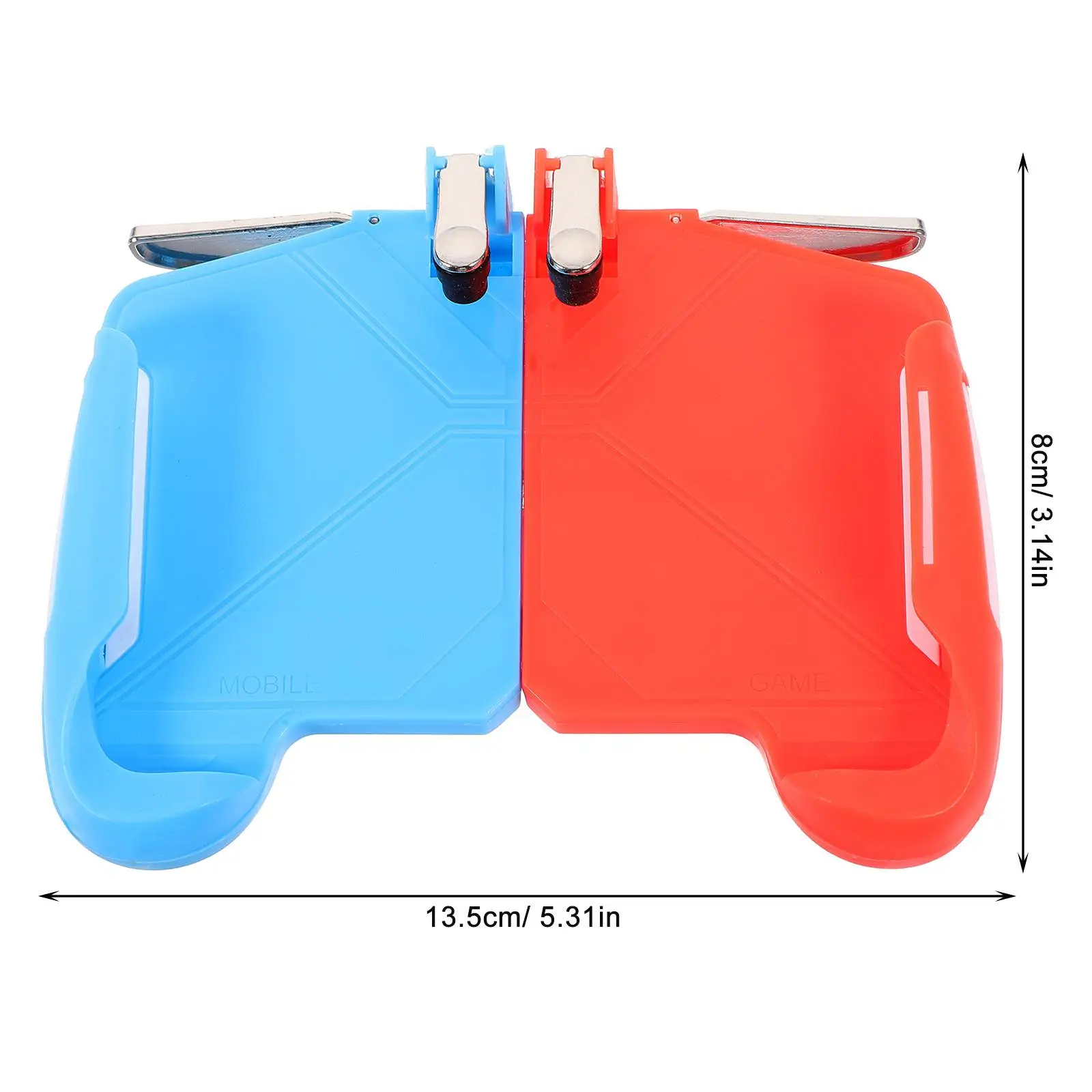 ゲームパッド コントローラー トリガー 携帯電話用 ゲーム モバイル アクセサリー 軽量 簡単インストール 適切なスマートフォン ゲーム