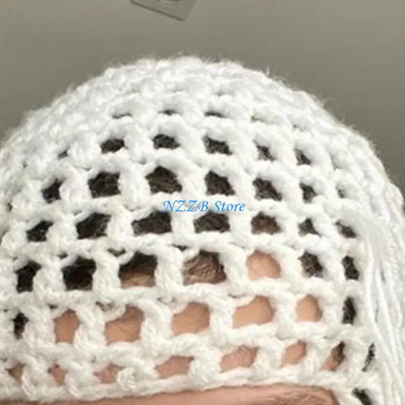 

T21F Fashion Beanie Hat for Women Novelty-Knit Balaclava Hat Mask-Headdress