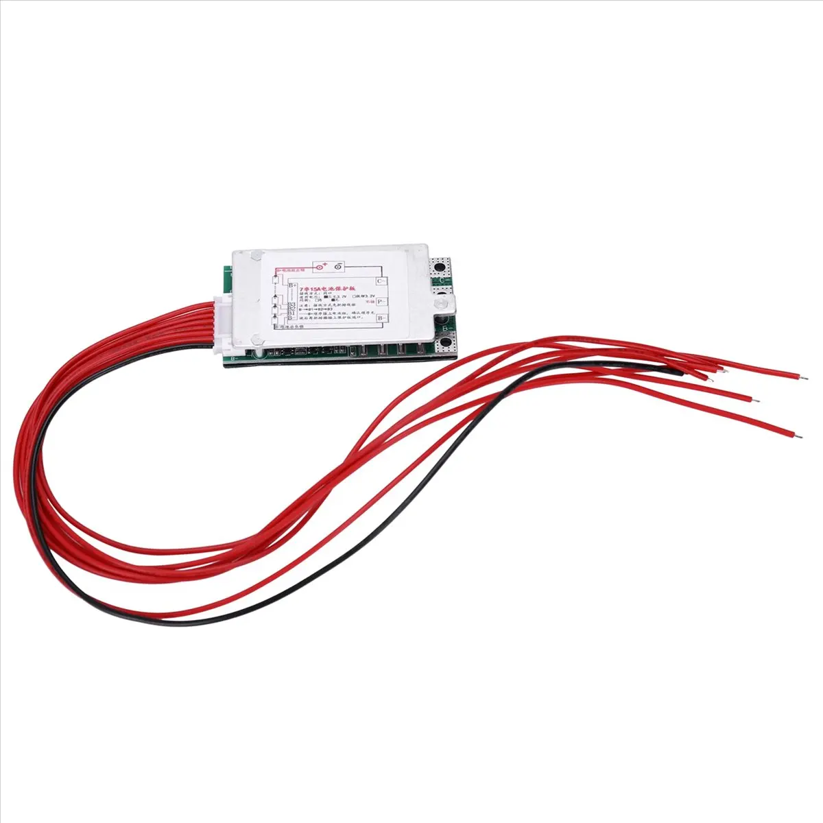 

[AD12] Плата защиты литий-ионных аккумуляторов 10X 7S 24V 15A (BMS PCB) для электровелосипедов и электросамокатов