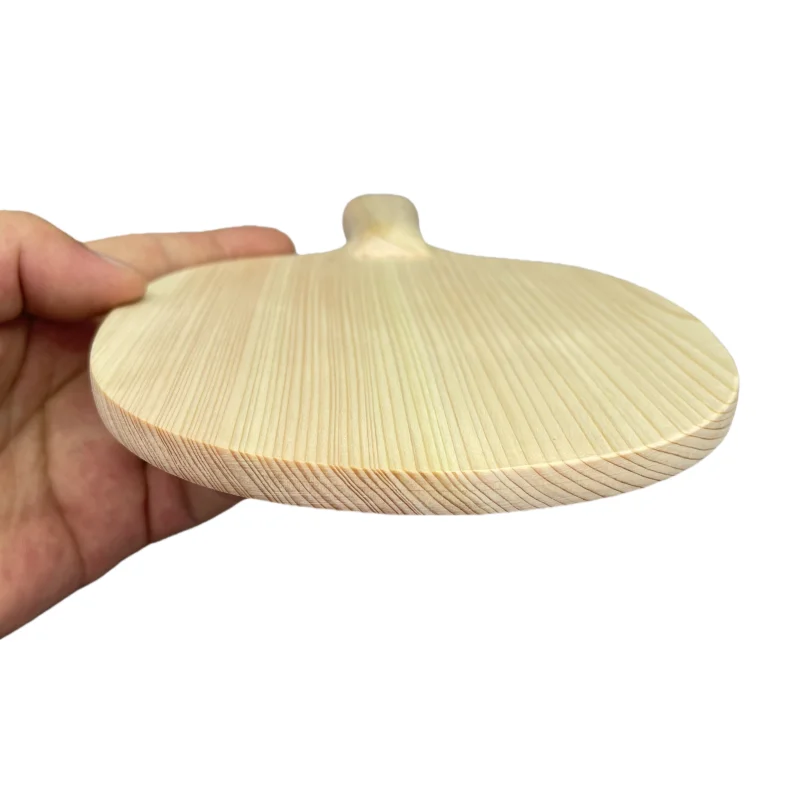 Single Ply Hinoki Solid Wood Table Tennis Blade 8mm Ping Pong Blade  FL CS ST Soft Elastic for Loopdriving Players