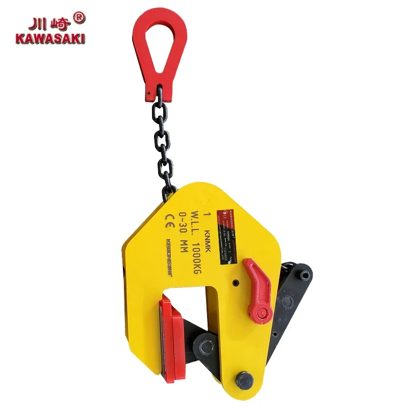 KAWASAKI stainless steel KNMK  lifting clamp non-marking vertical clamp 3 Ton for handling