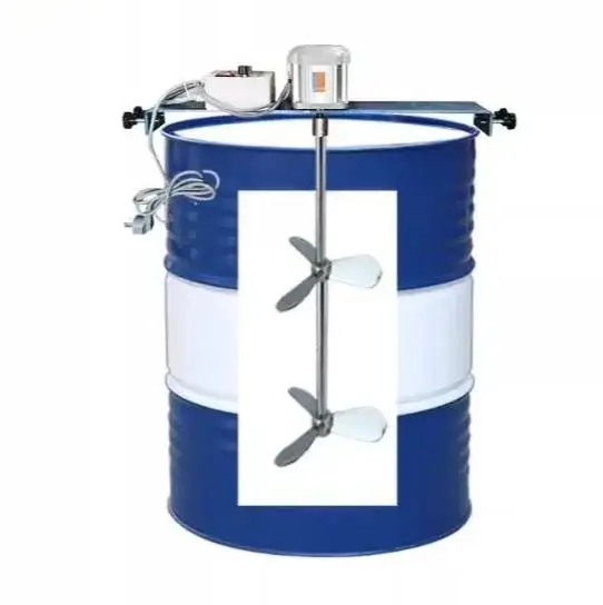 50 gallons 200L  agitator Horizontal layout  mixer industrial liquid mixer disperser